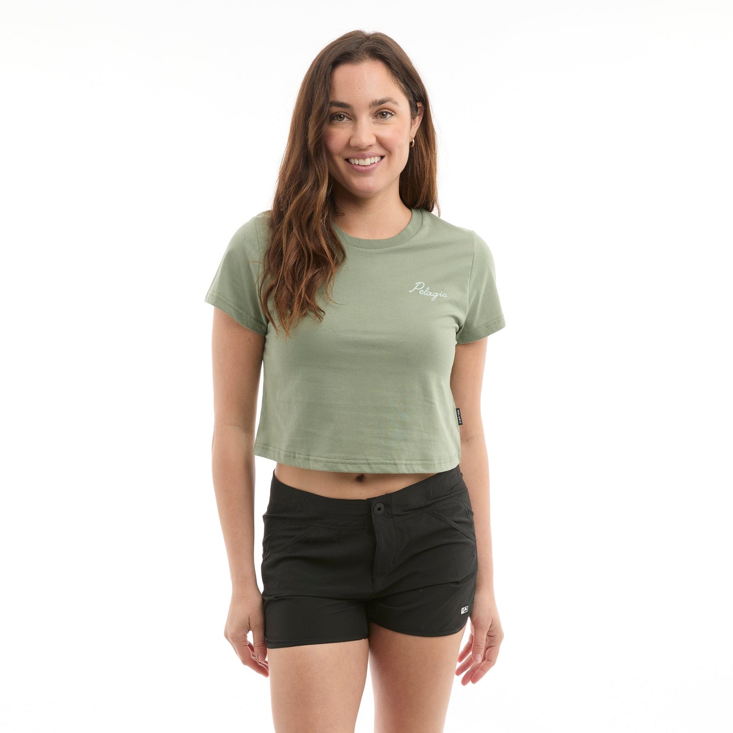 Pelagic Ws Cropped T-Shirt - Ws Tropic Marlin