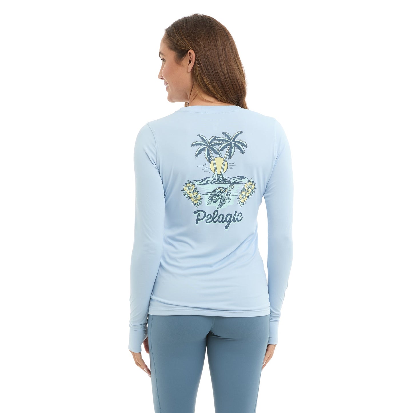 Pelagic Ws Fishing Shirt - Ws Aquatek Isla Tortuga