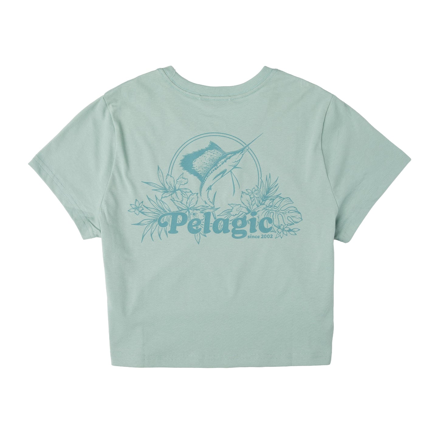 Pelagic Ws Cropped T-Shirt - Ws Tropic Sea