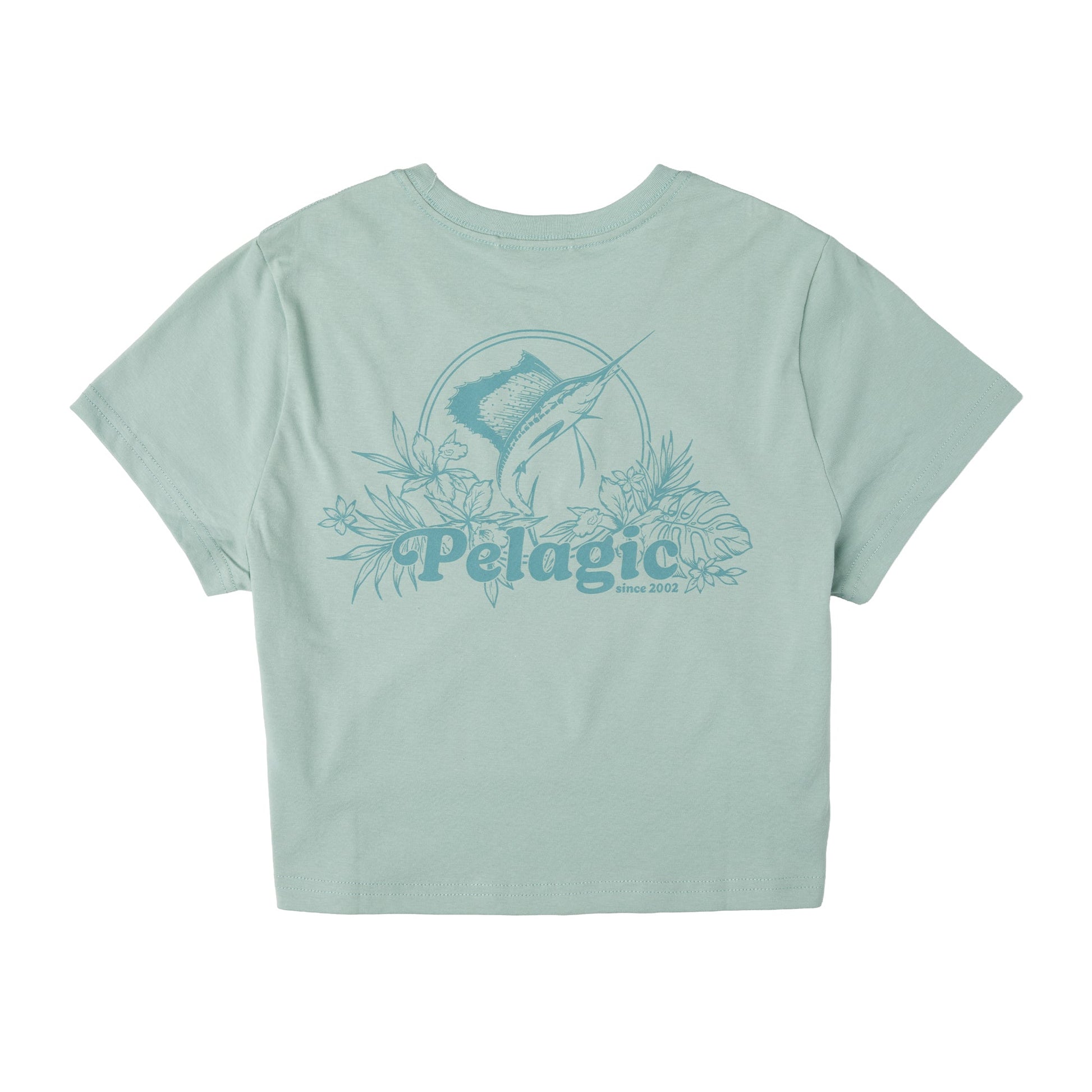 Pelagic Ws Cropped T-Shirt - Ws Tropic Sea