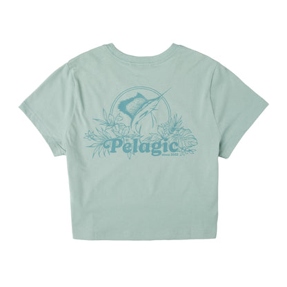 Pelagic Ws Cropped T-Shirt - Ws Tropic Sea