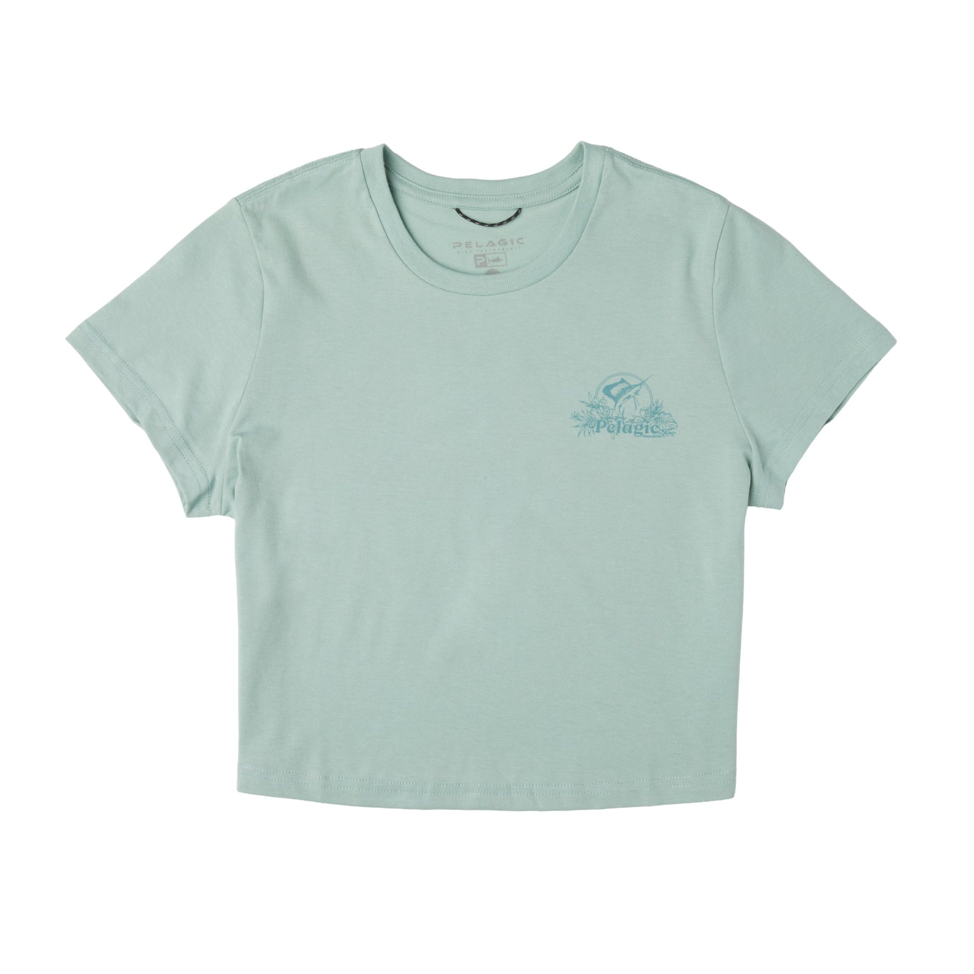 Pelagic Ws Cropped T-Shirt - Ws Tropic Sea