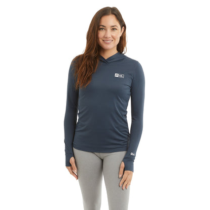 Pelagic Ws Hooded Fishing Shirt - Ws Aquatek Eagle Fade