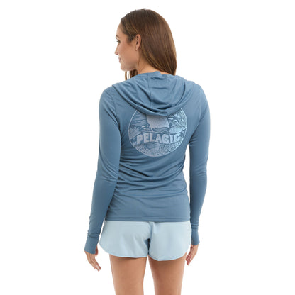 Pelagic Ws Hooded Fishing Shirt - Ws Aquatek Raya