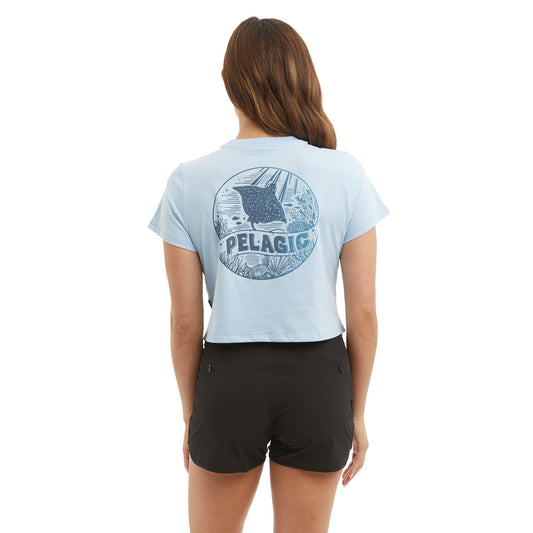 Pelagic Ws Cropped T-Shirt - Ws Raya