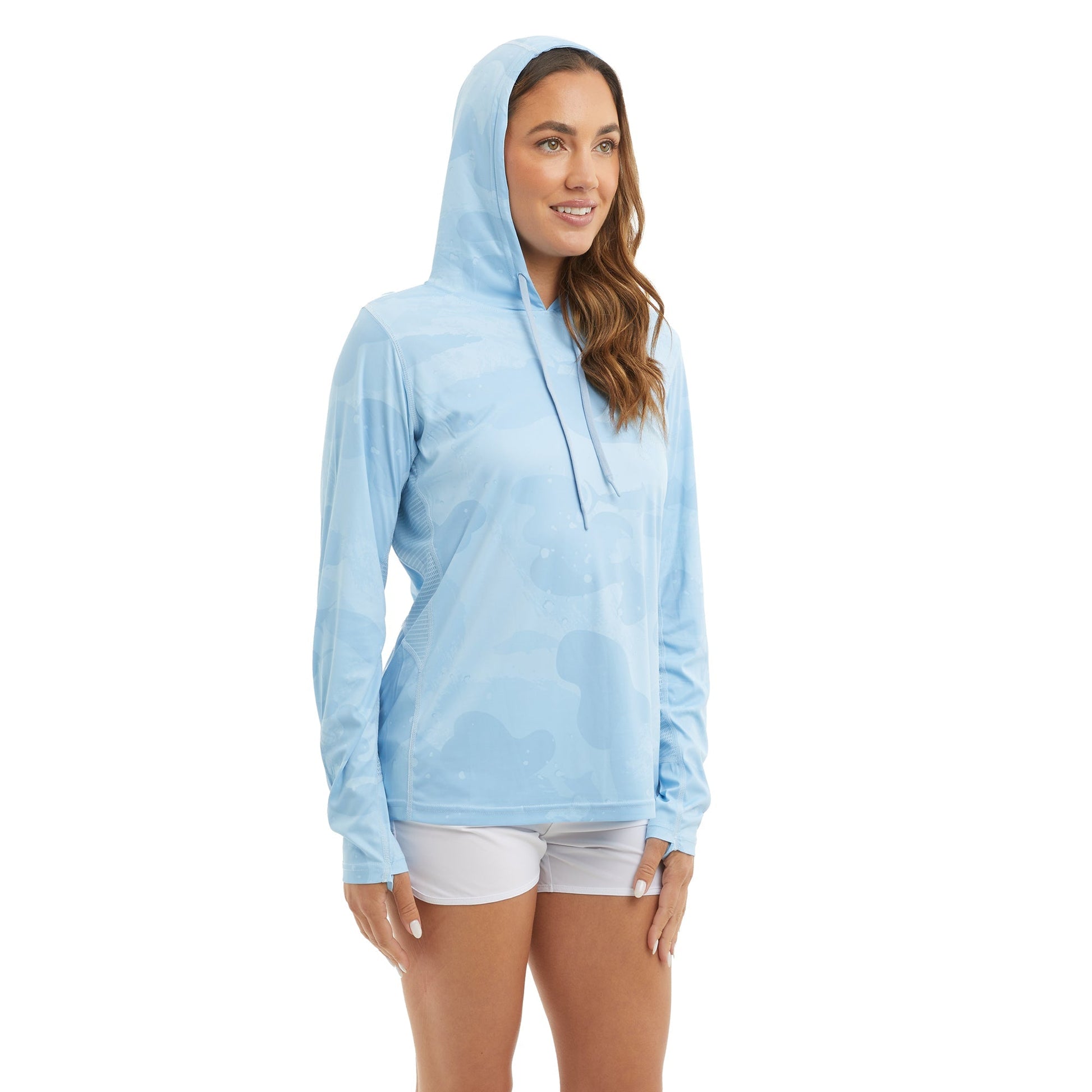 Pelagic Ws Hooded Fishing Shirt - Ws Vaportek