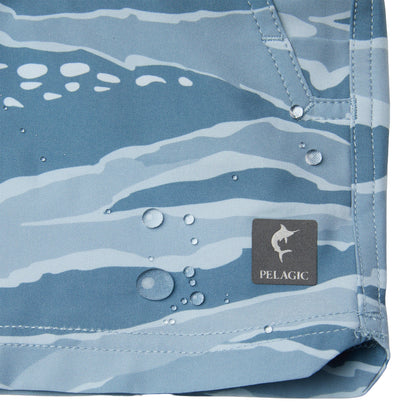 Pelagic Ws Elastic Waist Lined Shorts - Ws Leiday