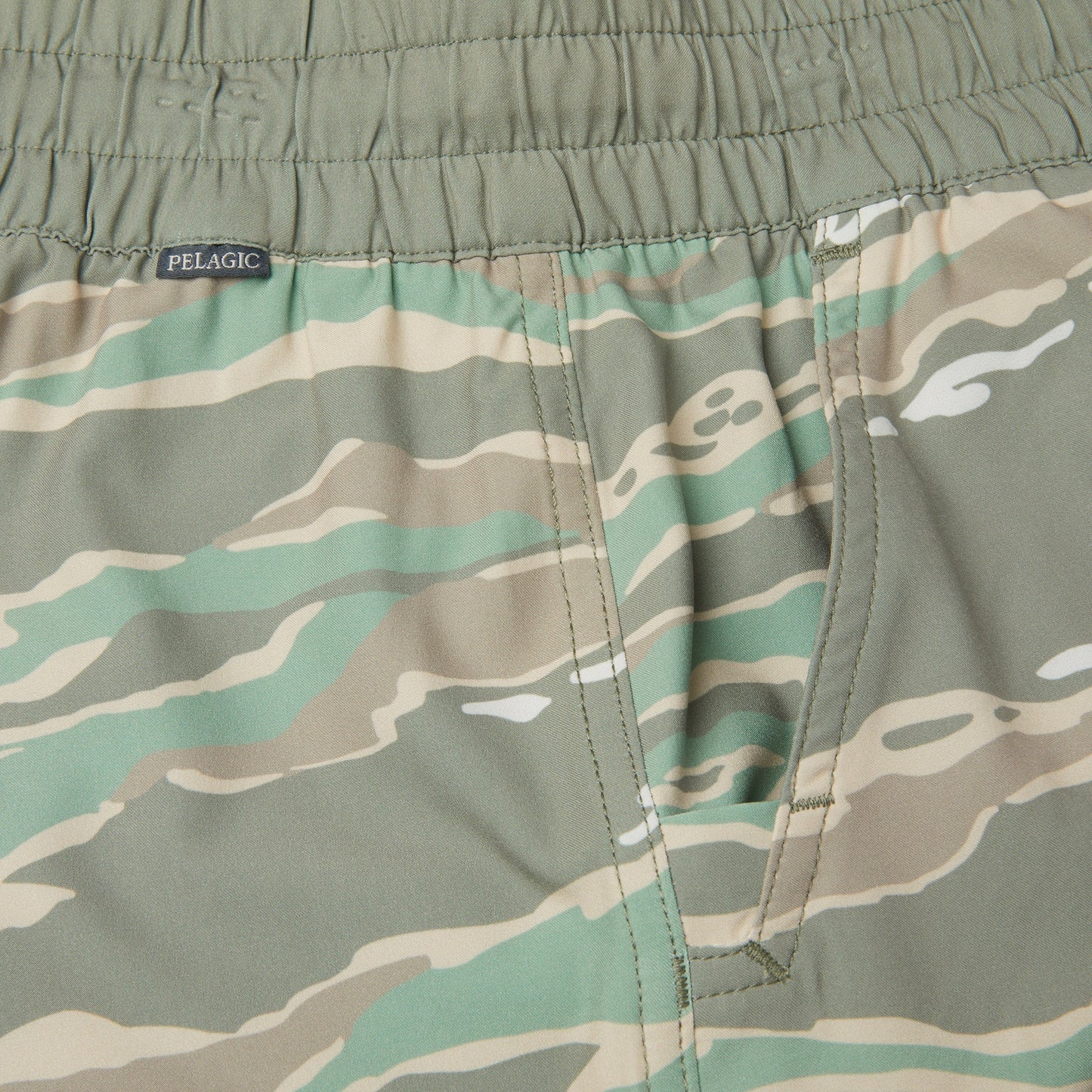 Pelagic Ws Elastic Waist Lined Shorts - Ws Leiday