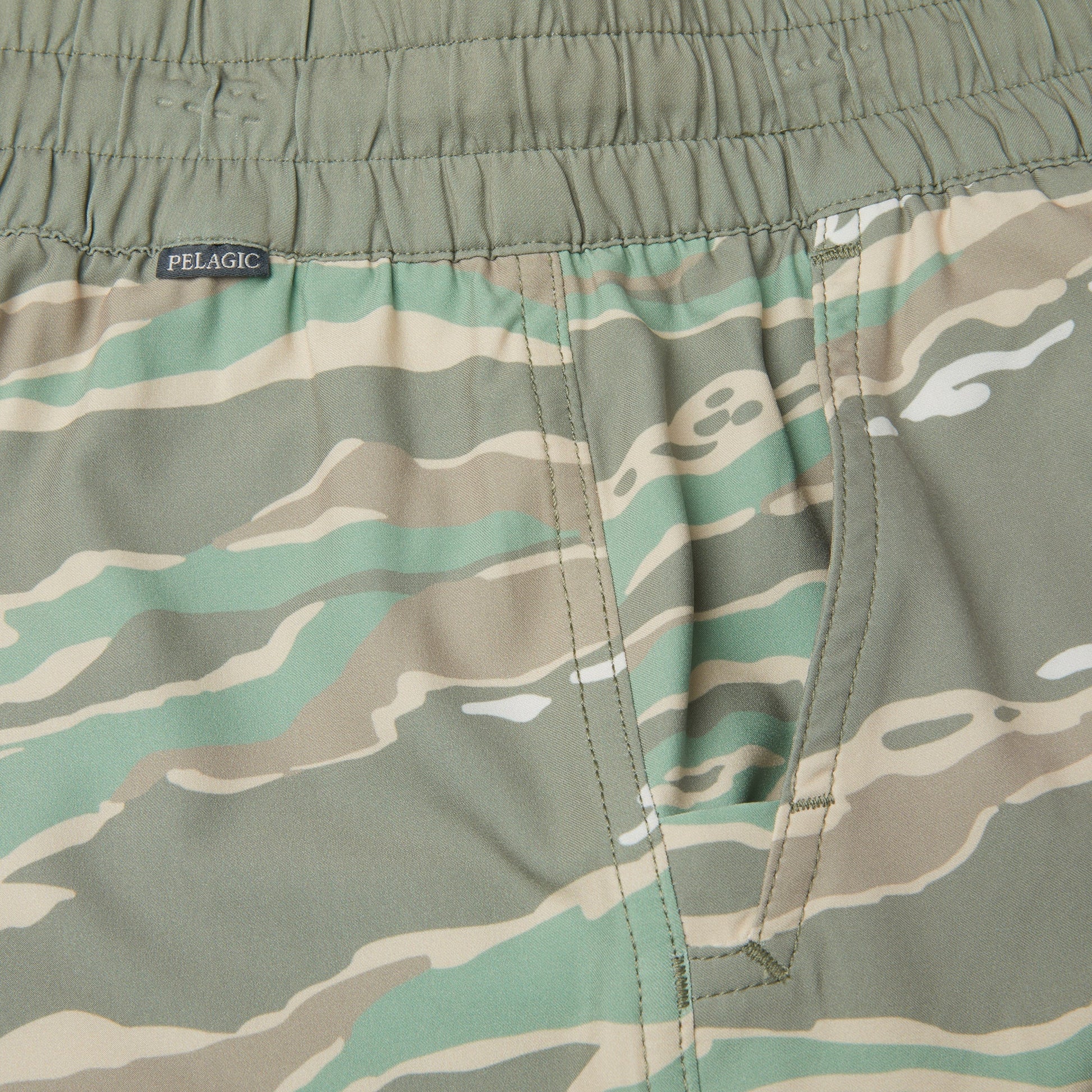 Pelagic Ws Elastic Waist Lined Shorts - Ws Leiday