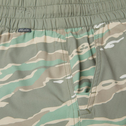 Pelagic Ws Elastic Waist Lined Shorts - Ws Leiday