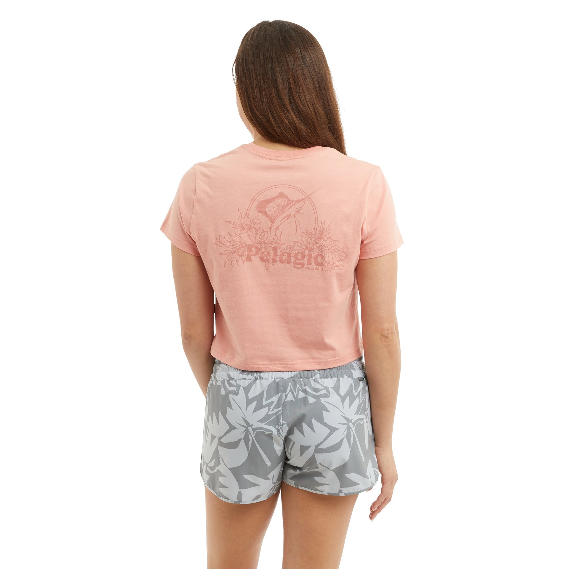 Pelagic Ws Cropped T-Shirt - Ws Tropic Sea
