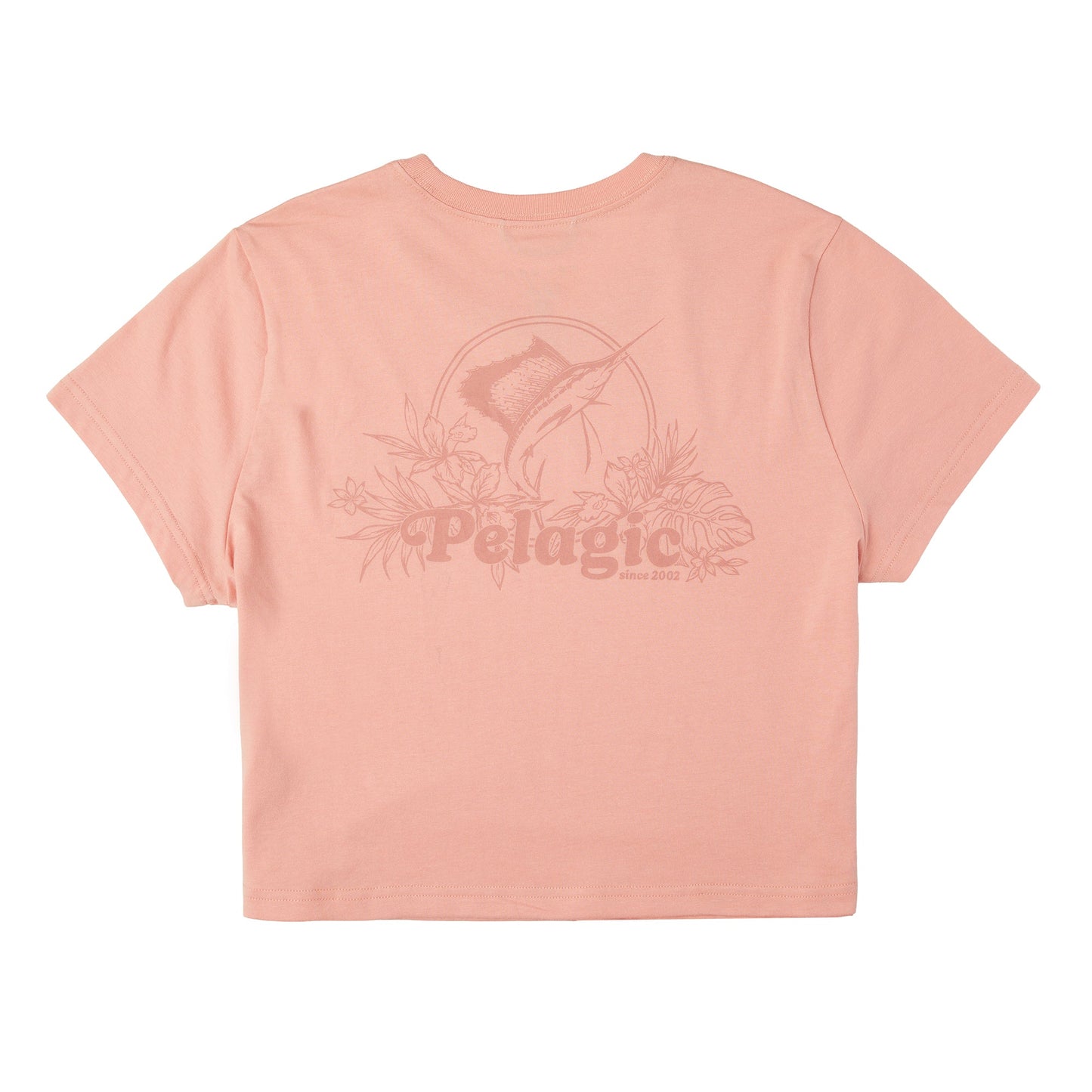 Pelagic Ws Cropped T-Shirt - Ws Tropic Sea