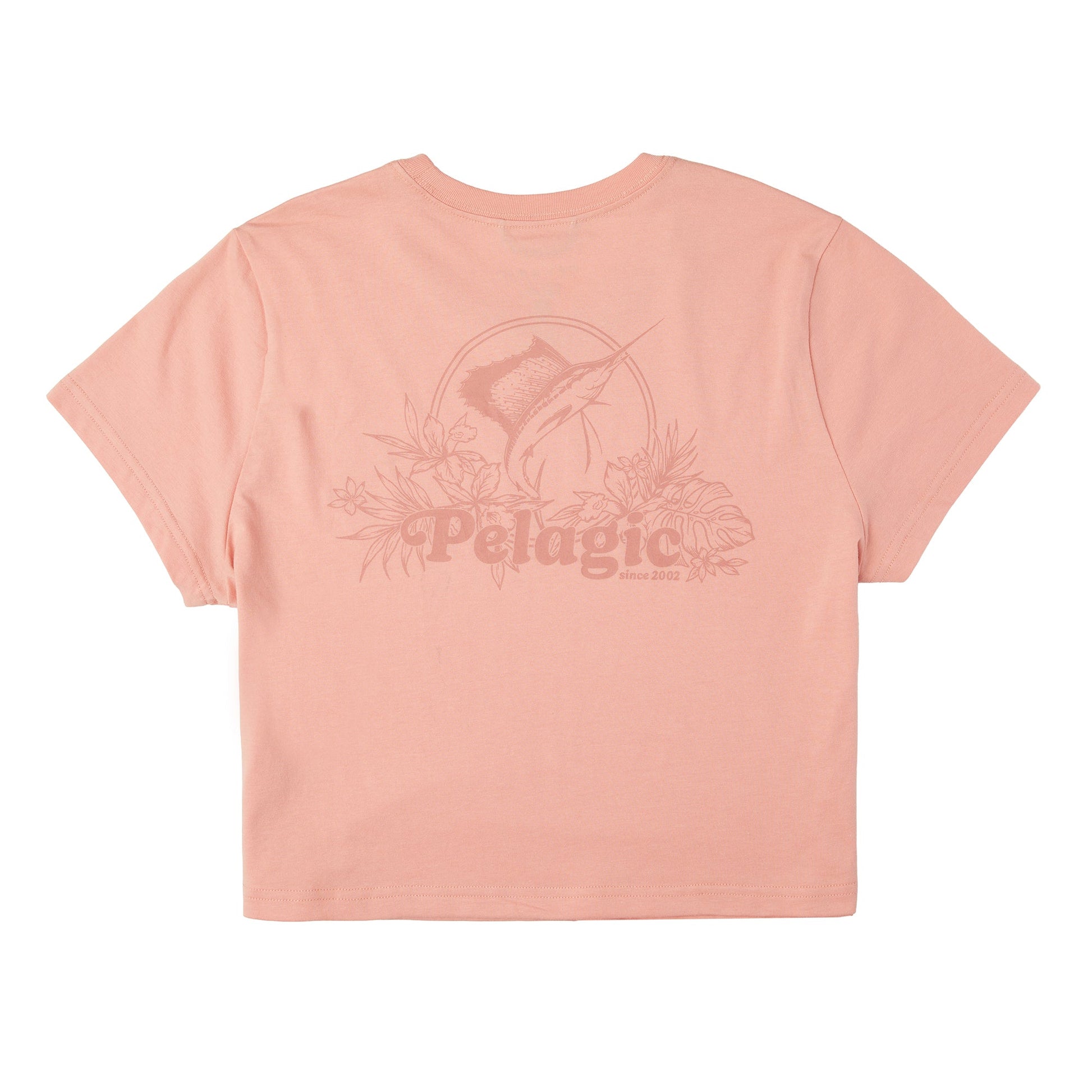 Pelagic Ws Cropped T-Shirt - Ws Tropic Sea