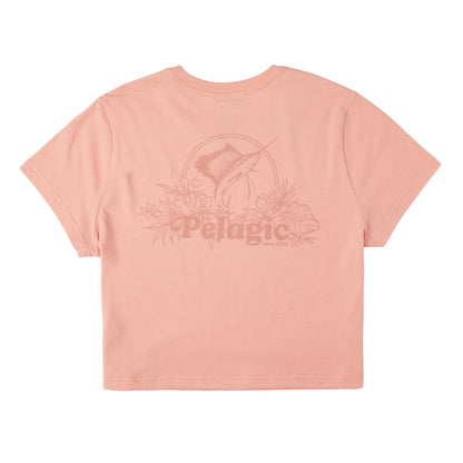 Pelagic Ws Cropped T-Shirt - Ws Tropic Sea