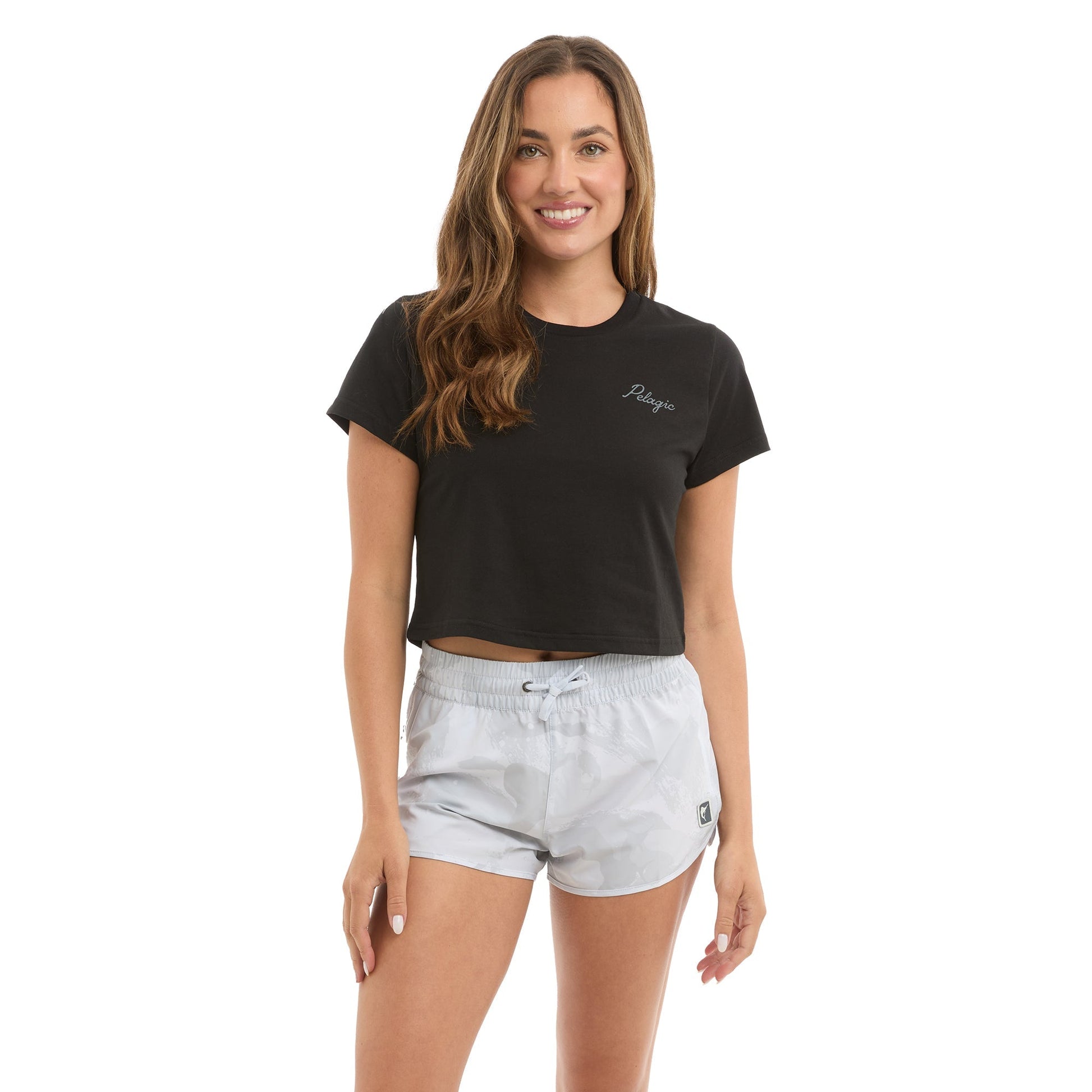 Pelagic Ws Cropped T-Shirt - Ws Tropic Tuna