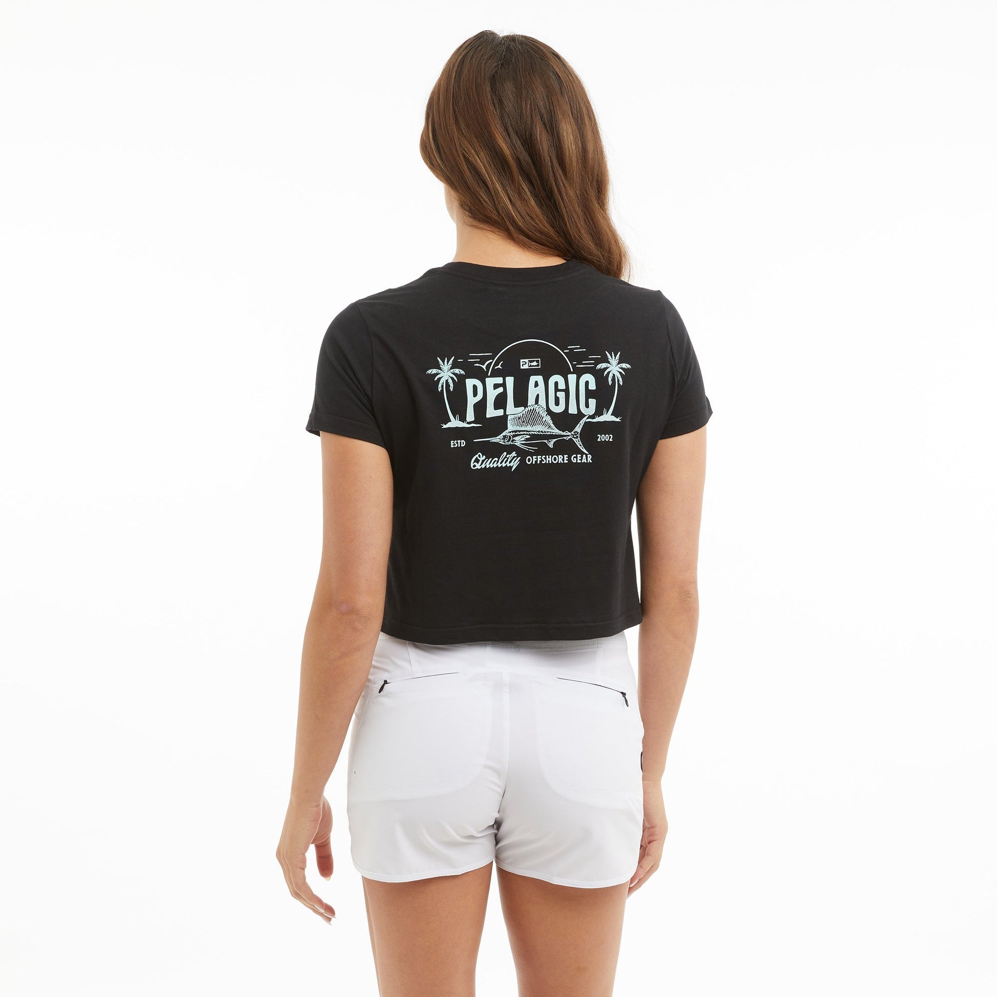 Pelagic Ws Cropped T-Shirt - Ws Horizon