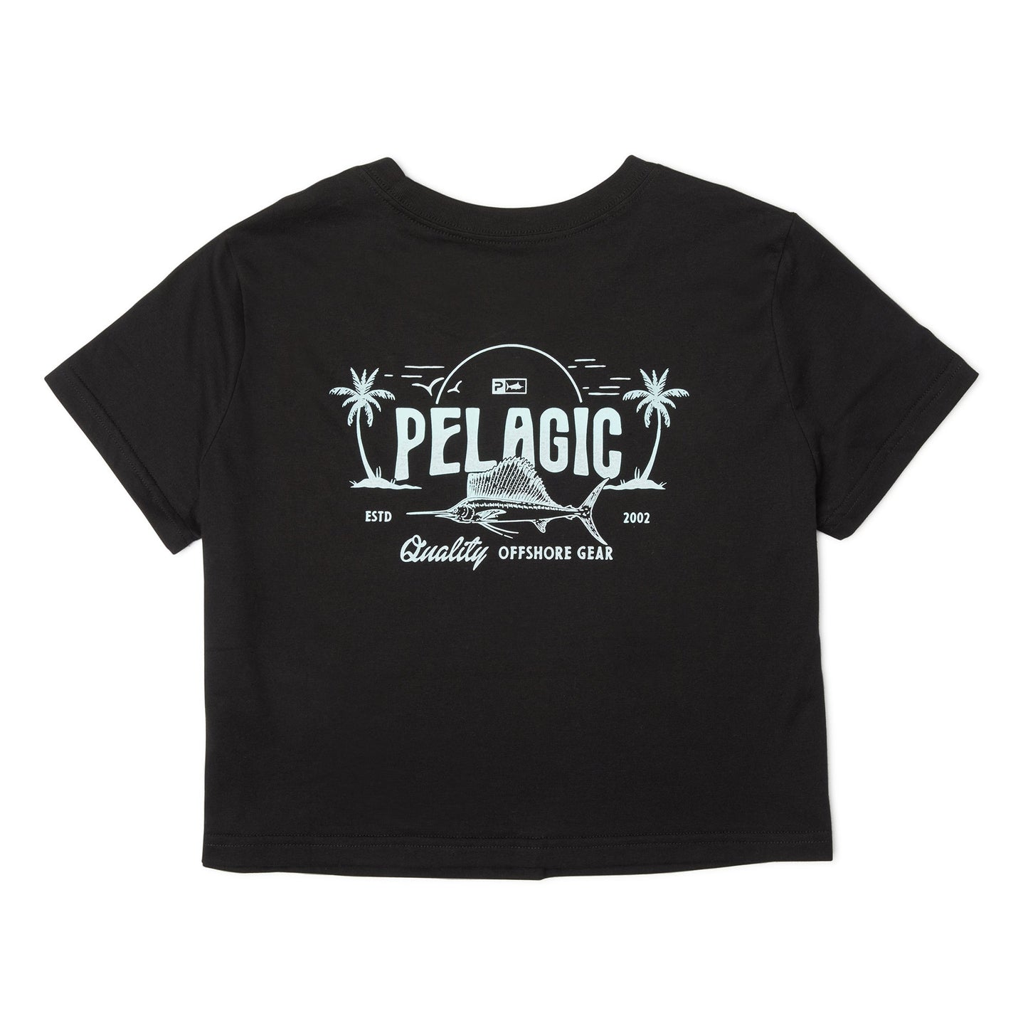 Pelagic Ws Cropped T-Shirt - Ws Horizon