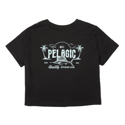 Pelagic Ws Cropped T-Shirt - Ws Horizon