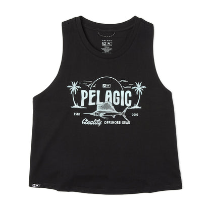 Pelagic Ws Cropped Tank - Ws Horizon
