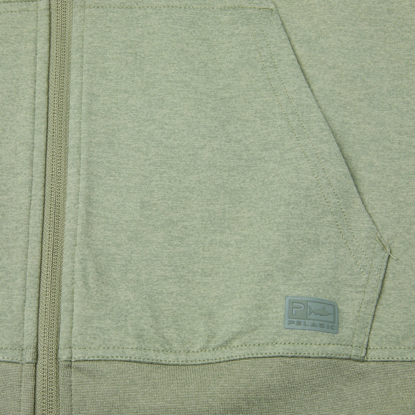 Pelagic Ws Zip Fleece Hoodie - Ws Sunrise