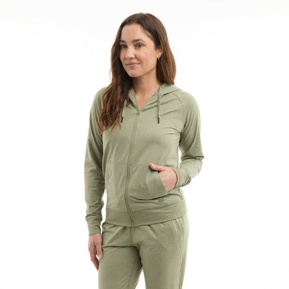 Pelagic Ws Zip Fleece Hoodie - Ws Sunrise