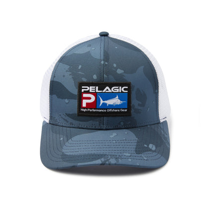 Pelagic Low Profile Trucker - Offshore Brush Camo