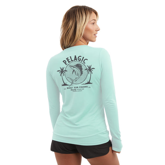Pelagic Ws Fishing Shirt - Ws Aquatek Twin Palms
