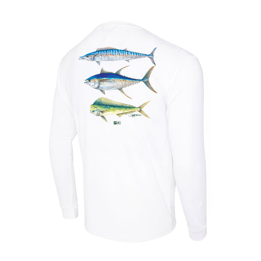 Pelagic Fishing Shirt - Aquatek Goione Three Peat