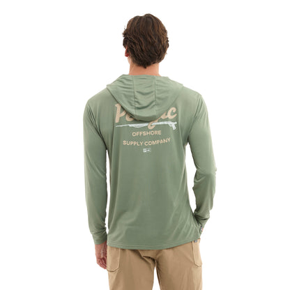 Pelagic Hooded Fishing Shirt - Aquatek Gunner