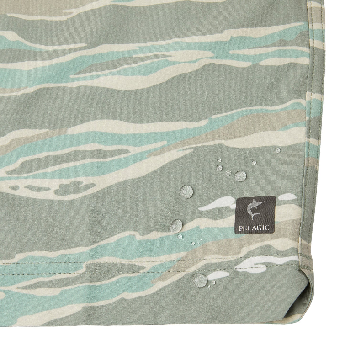 Pelagic Elastic Waist Lined Shorts 17" - Leiday