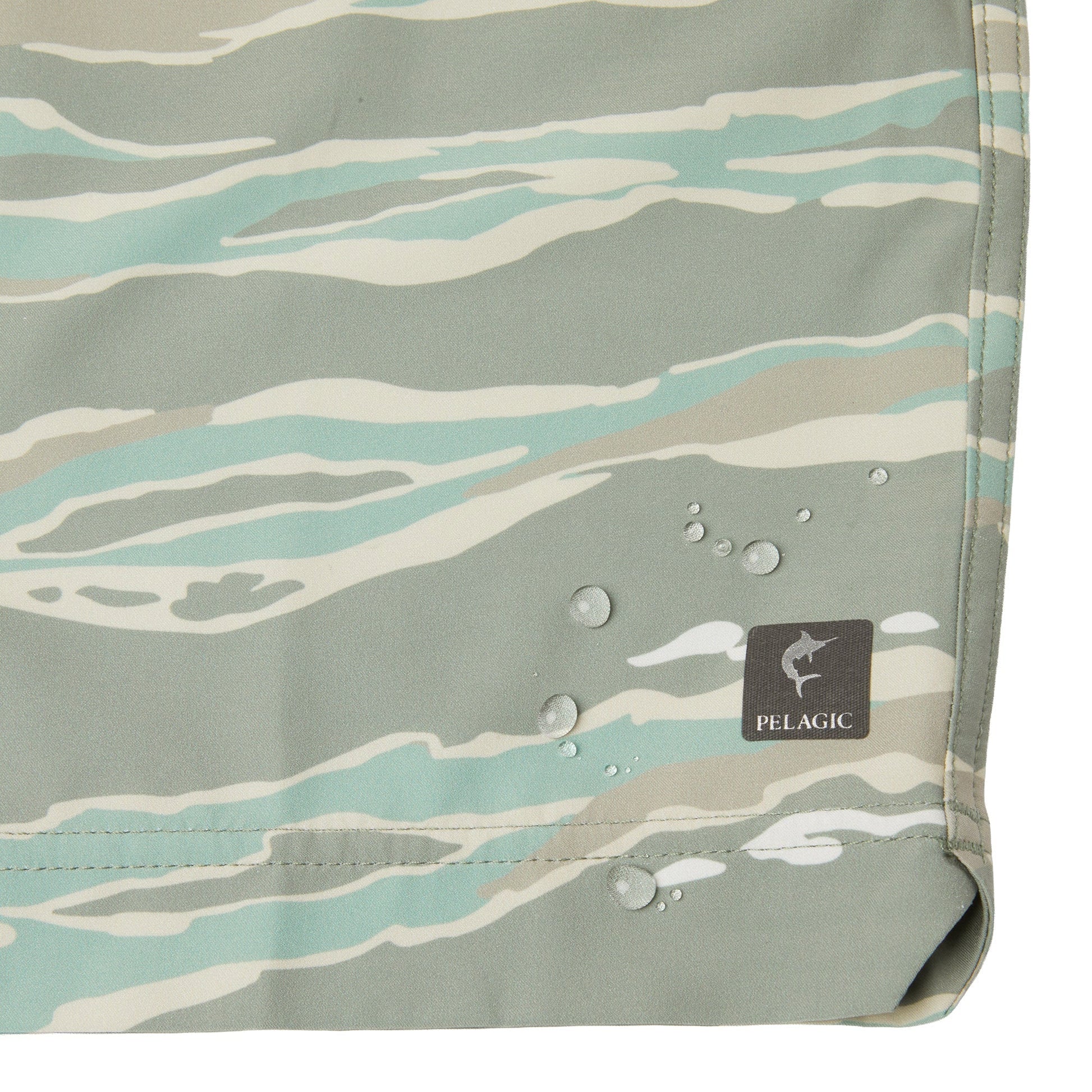 Pelagic Elastic Waist Lined Shorts 17" - Leiday