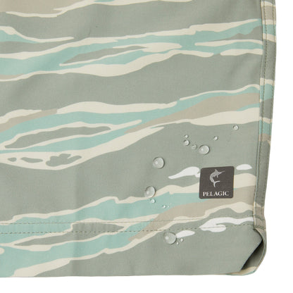Pelagic Elastic Waist Lined Shorts 17" - Leiday