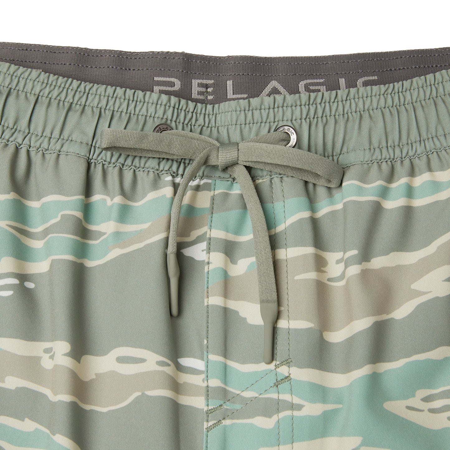 Pelagic Elastic Waist Lined Shorts 17" - Leiday