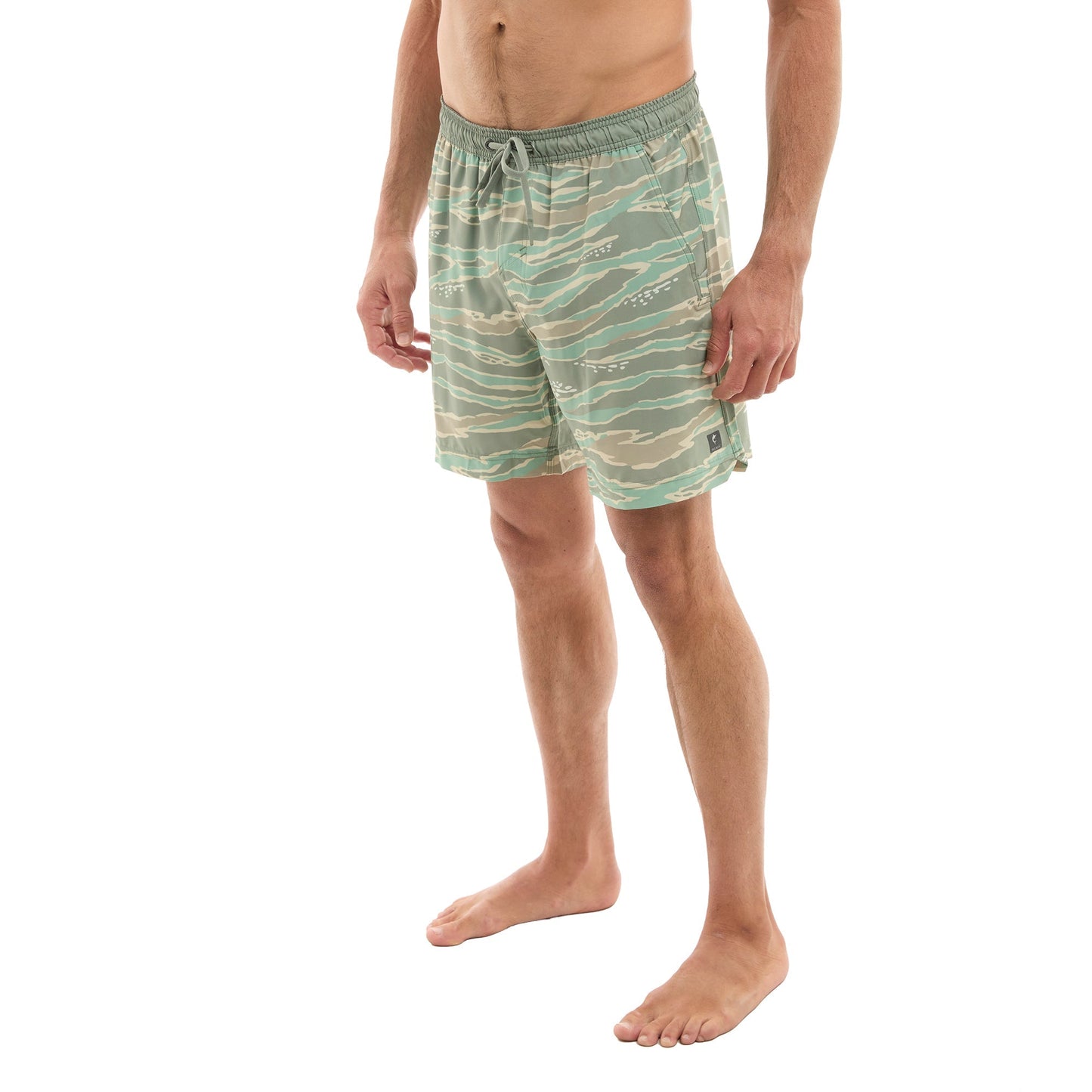 Pelagic Elastic Waist Lined Shorts 17" - Leiday