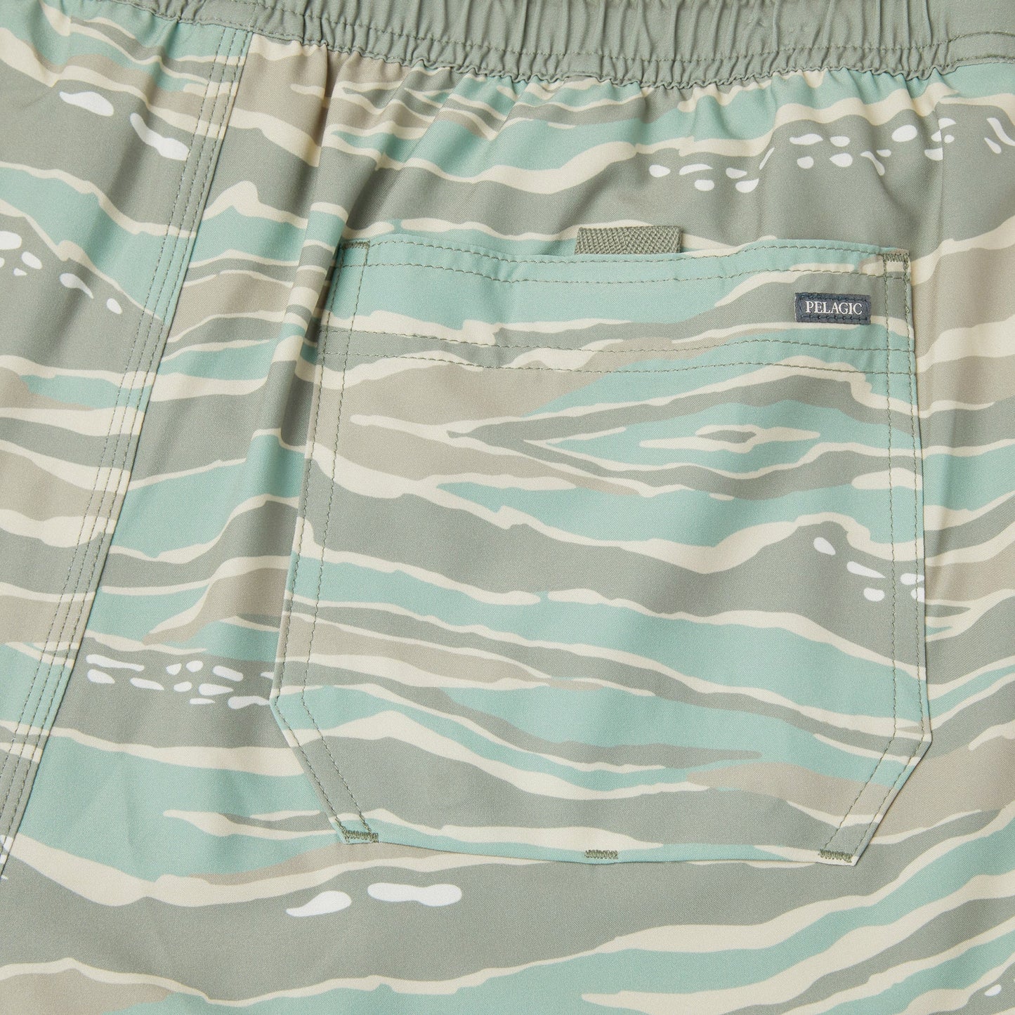 Pelagic Elastic Waist Lined Shorts 17" - Leiday
