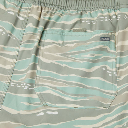 Pelagic Elastic Waist Lined Shorts 17" - Leiday