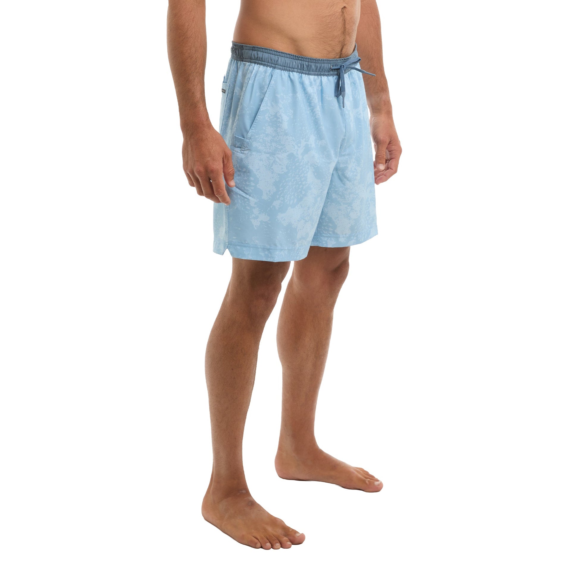 Pelagic Elastic Waist Lined Shorts 17" - Leiday