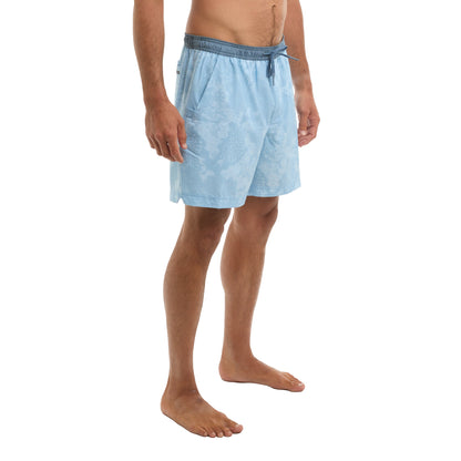 Pelagic Elastic Waist Lined Shorts 17" - Leiday