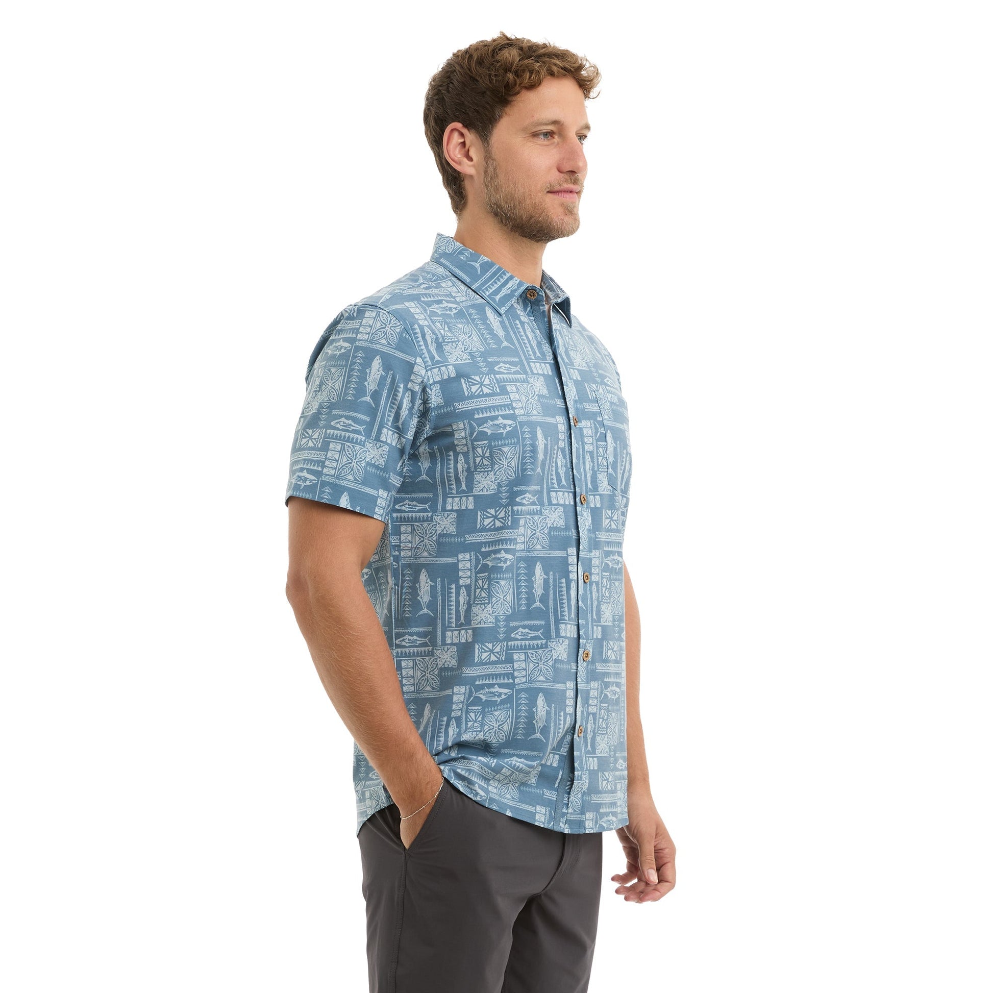Pelagic Button Up - Topshot