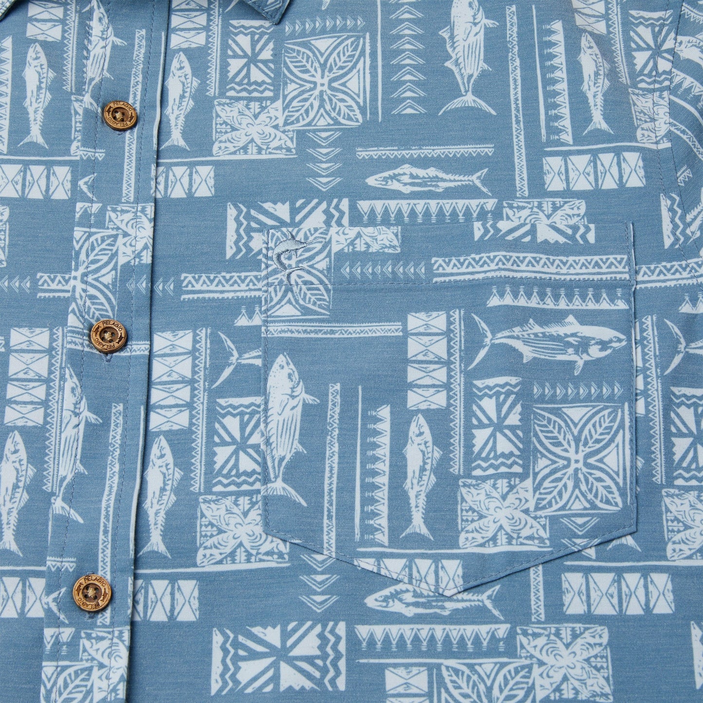 Pelagic Button Up - Topshot