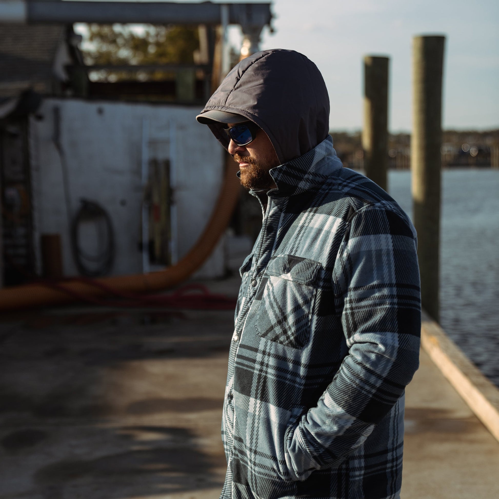 Pelagic Hooded Polar Fleece - Anacapa