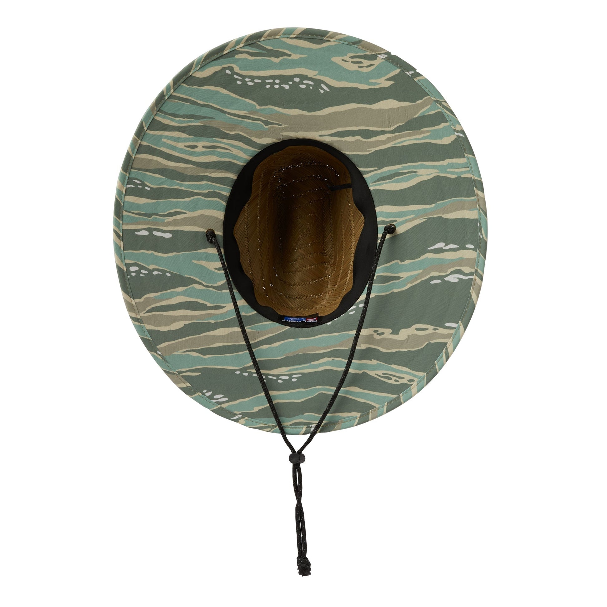 Pelagic Straw Hat - Baja Wahoo Camo