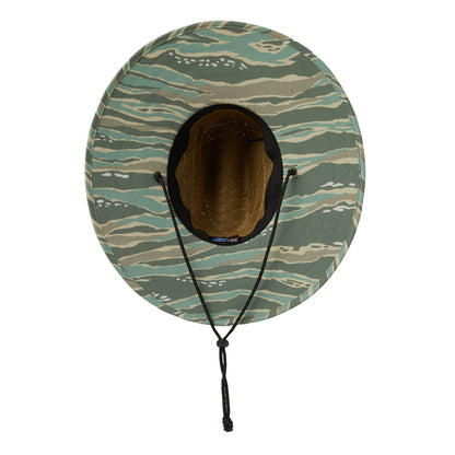 Pelagic Straw Hat - Baja Wahoo Camo