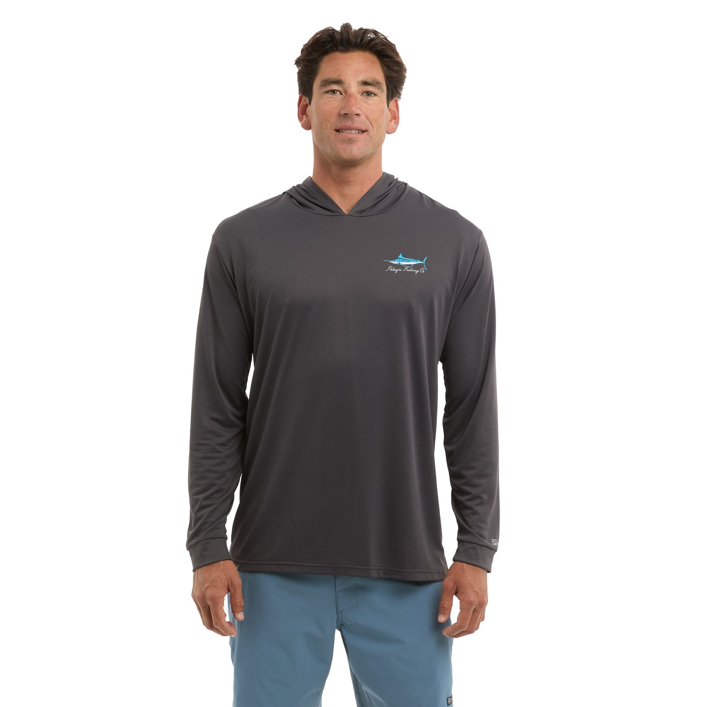 Pelagic Hooded Fishing Shirt - Aquatek Goione Marlin