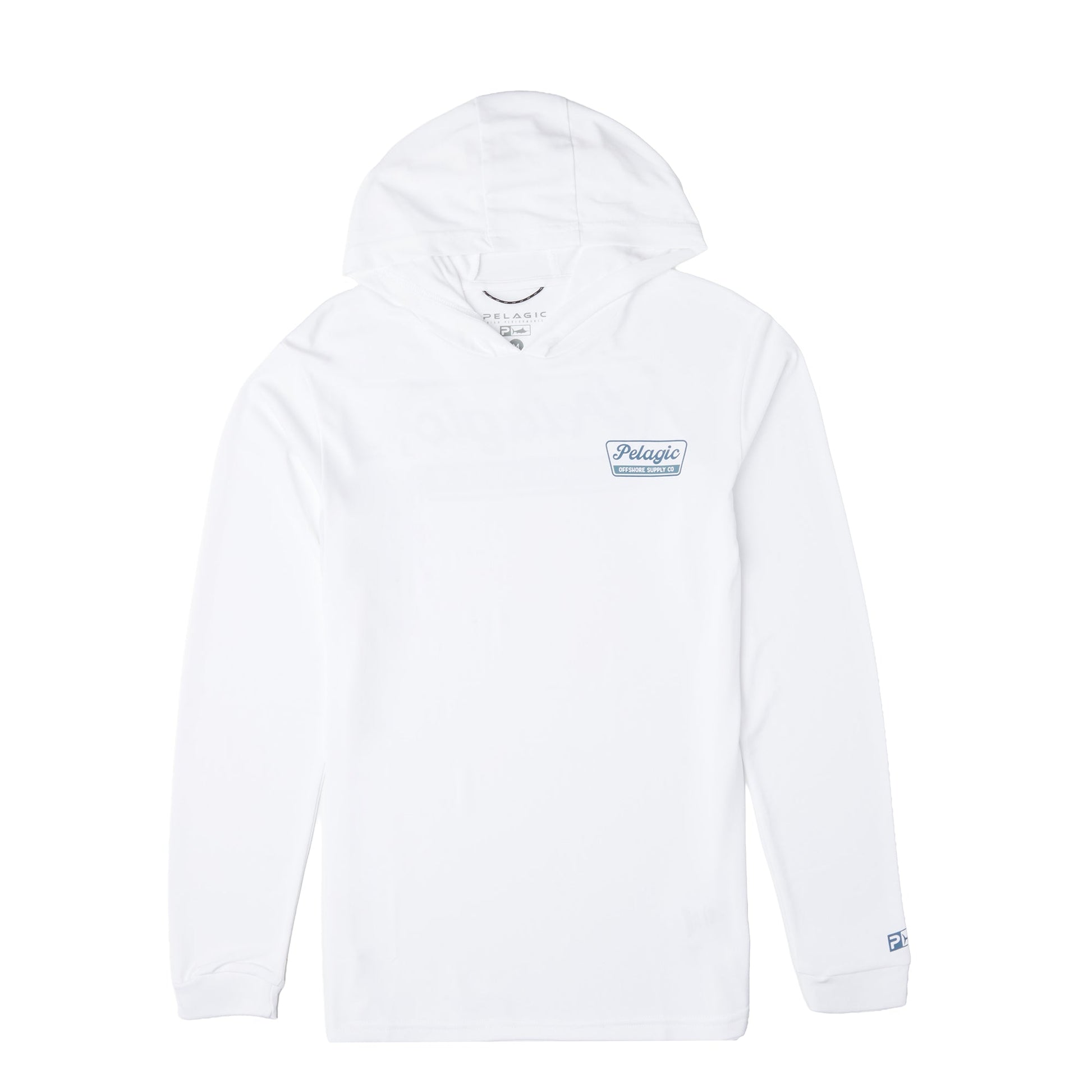 Pelagic Youth Hooded Fishing Shirt - Youth Aquatek Dockline