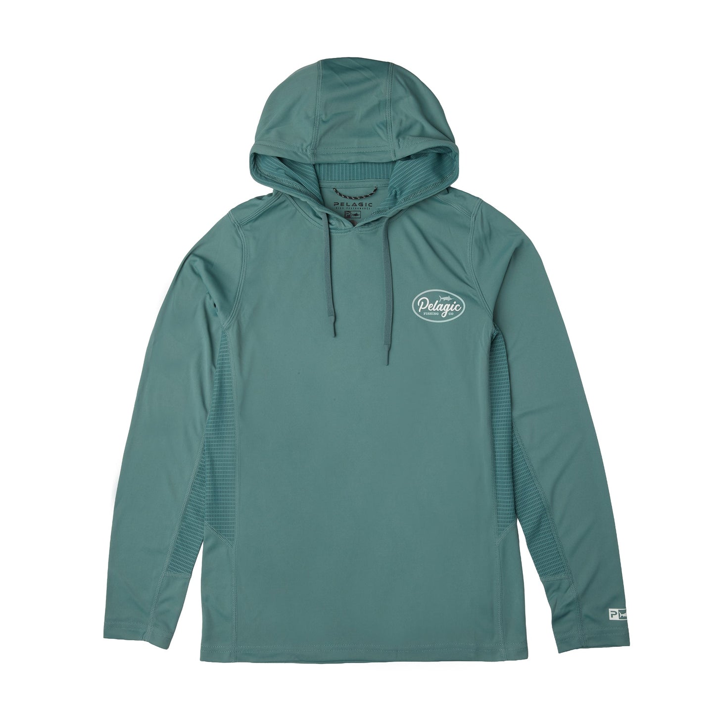 Pelagic Youth Hooded Fishing Shirt - Youth Vaportek Circled