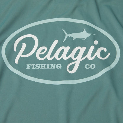 Pelagic Youth Hooded Fishing Shirt - Youth Vaportek Circled