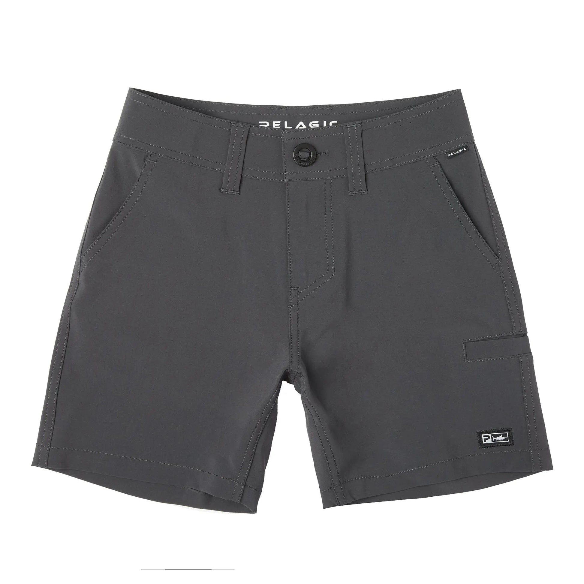 Pelagic Youth Hybrid Shorts - Youth Mako Deep Sea