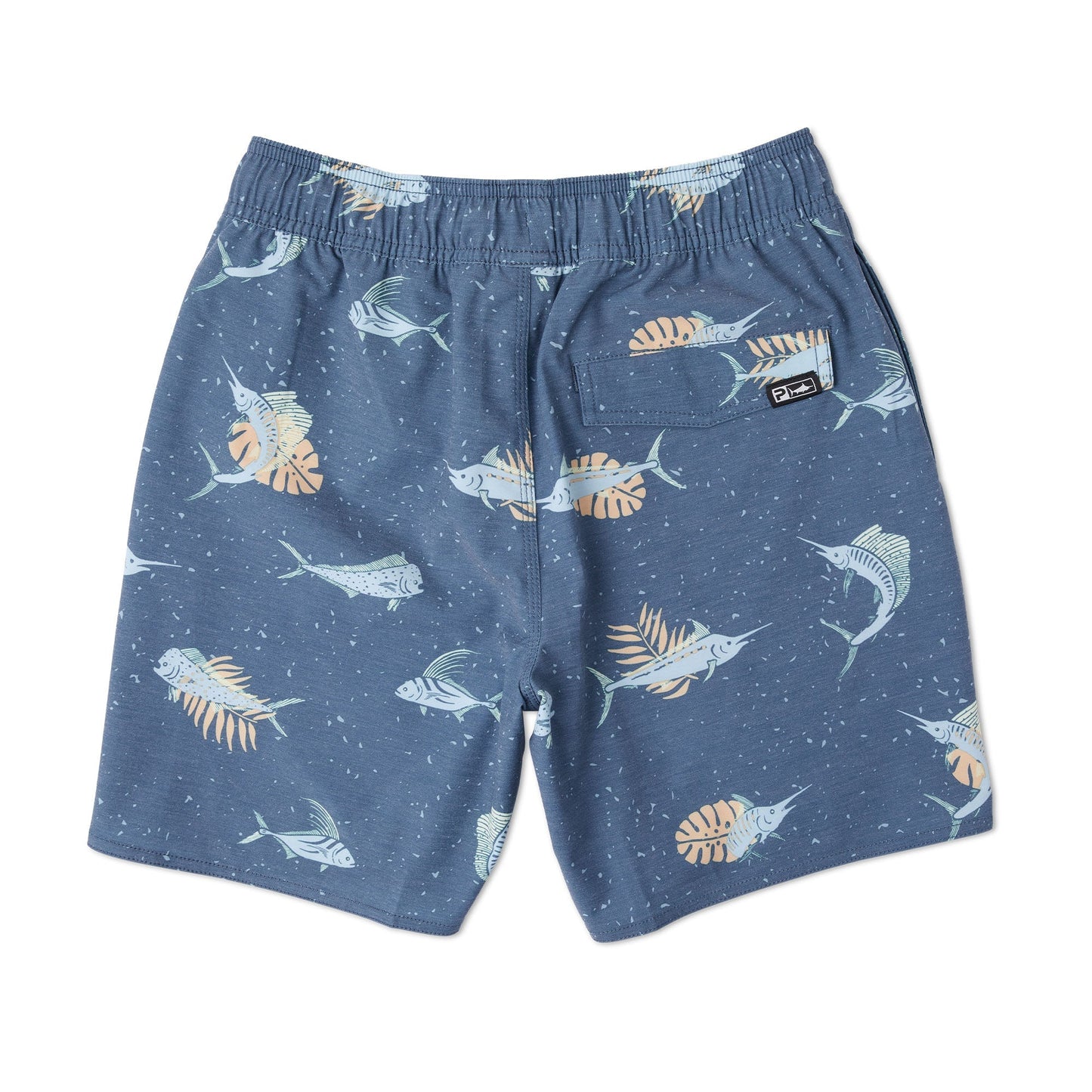 Pelagic Youth Elastic Waist Shorts - Youth Dockside