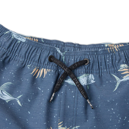 Pelagic Youth Elastic Waist Shorts - Youth Dockside